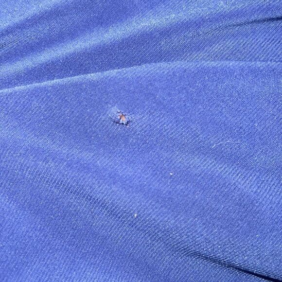 Joseph Ribkoff Short Sleeves Collar Blue Sheath Dress sz 4 - Picture 5 of 5